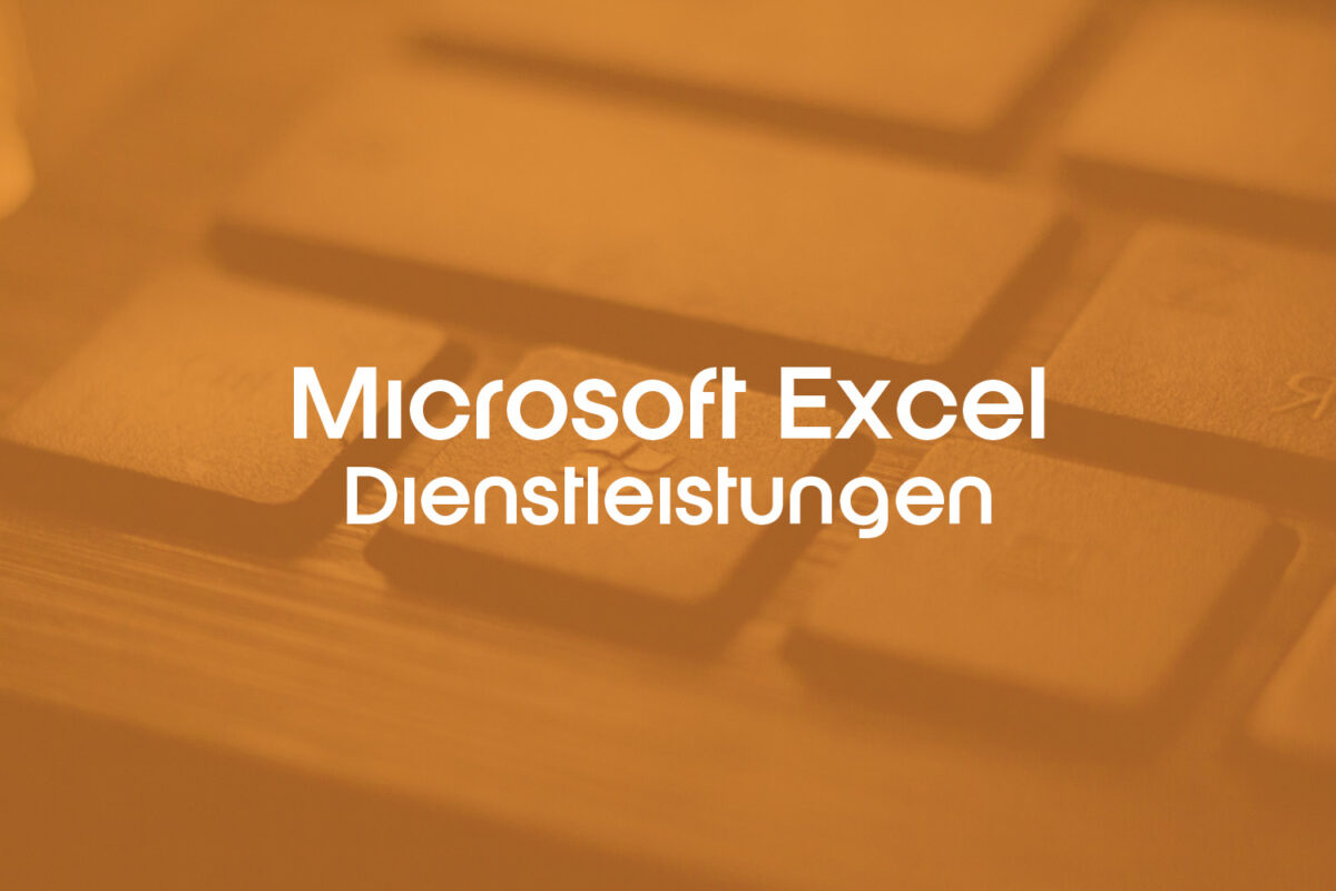 Microsoft Excel Dienstleistungen Grundbild